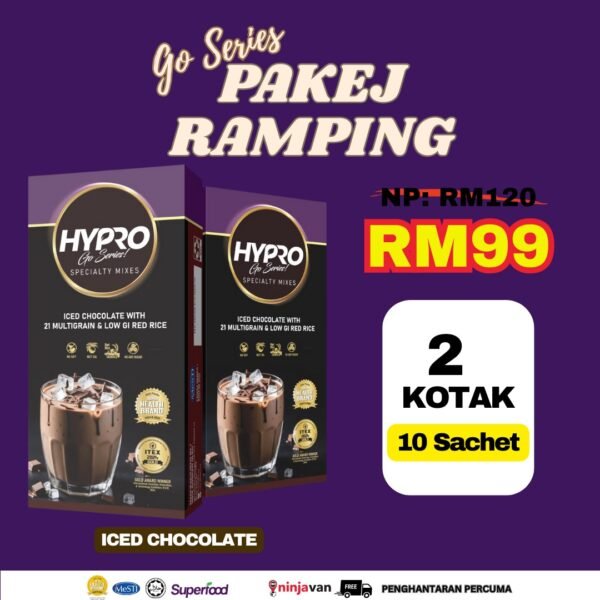 Hypro Go Series Coklat 2 Kotak