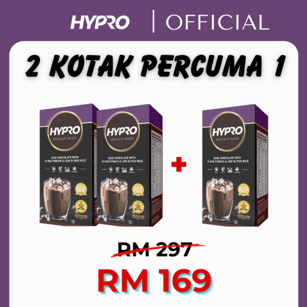 Hypro Coklat - 2 Kotak Percuma 1